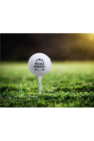 Zekupp Golf Severler İçin Ahşap Kutulu Profesyonel Golf Seti, İşa Beyaz
