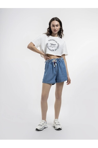 Loft Kadın T-shirt Beyaz Lf2035323 24yp69000215 P69153