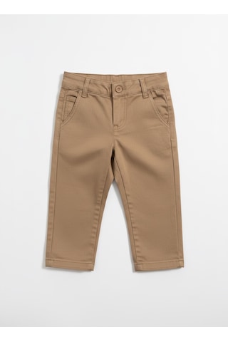Togi Kids Wear Erkek Bebek Papyonlu Askılı Takım Gömlek Pantolon 1-4 Yaş Şık Kombin Açık Mavi