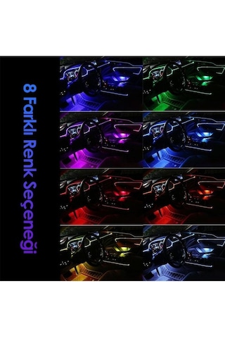 12 Ledli Ayak Altı Led Lamba Sese Duyarlı
