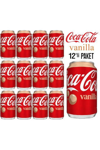 Coca Cola Vanilla 330ml 12'li Paket