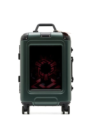 Missidea Pro Led Ekranlı Akıllı Valiz Haki Kabin Boy