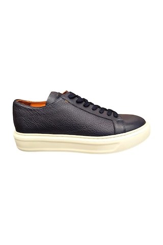 Beverly Hills Polo Club Marcomen 17136 Hafif Taban Deri Sneakers Erkek Ayakkabı Lacivert