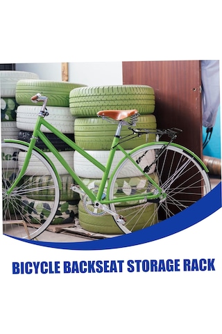Dağ Bisikleti Kargo Rafı Bisiklet Arka Raf Kompakt Bisiklet Taşıyıcı Raf Dış Maceralar İçin Stand Stand