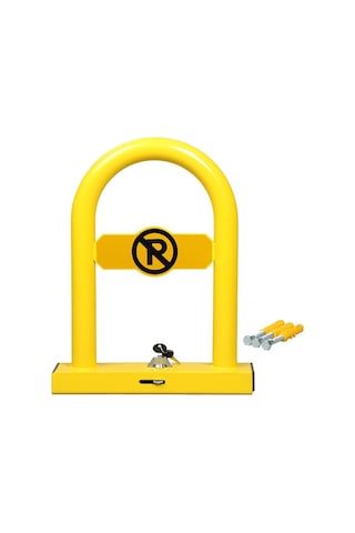 Otopark Bariyeri Kişisel Kilitli Yatar Araç Bariyer Direği 50 Cm