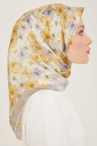 Armine İpek Eşarp 2024 Yaz - 9108-34 Twill - 9108-34