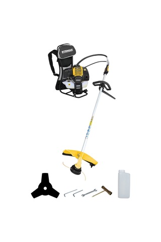 Rtrmax RTM9638 Benzinli Sırt Tipi Tırpan + Tırpan Bıçağı + Misina Başlığı Set