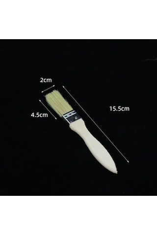 Moveevo Ahşap Saplı, Doğal Tüylü 3'lü Boya Fırçası Seti 20mm, 45mm, 67mm - Ev Tamiri, Yapı Projeleri Ve Sanat Çalışmaları İçin Dayanıklı Kullanim Çok Renkli