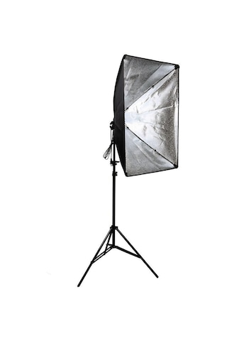 Softbox Sürekli LED Işık Tek Duylu 50 x 70 CM Tekli Set