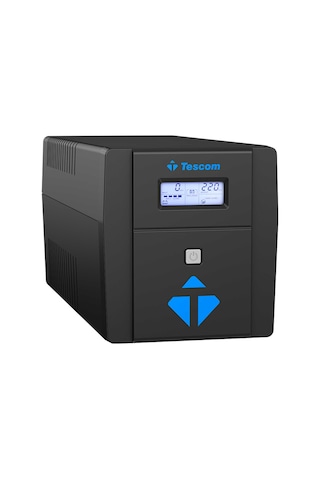 Tescom Leo 1000va 5/10 Dk 2x12v 7ah Akü Line Interactive Ups