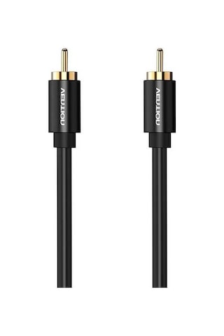 Besthome1 Vention Rca Koaksiyel Ses Video Kablosu, Altın Kaplama, Saf Bakır İletken, Spdif Uyumlu, Ev Sinema Sistemi, 2 Metre,