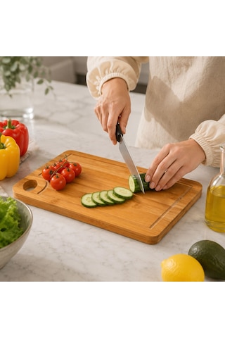 Bls 22 32 Cm Ekmek Tahtası Ahşap