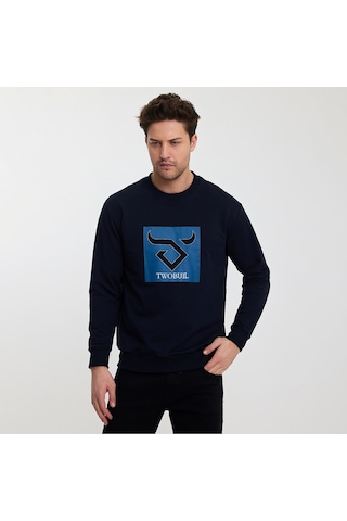Twobull OSLO Erkek Lacivert Sweatshirt