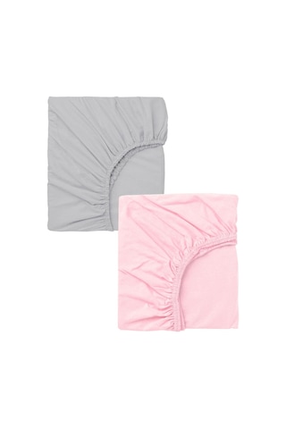 Cotenconcept 2 Adet Pamuklu Ve Lastikli 60 X 120 Cm Penye Bebek Çarşaf