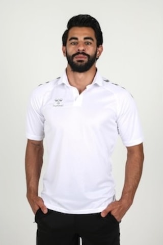 Hummel Dream Kamp Tişört, Polo Yaka Beyaz