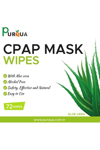 Purqua Cpap Maske Temizleme Mendili