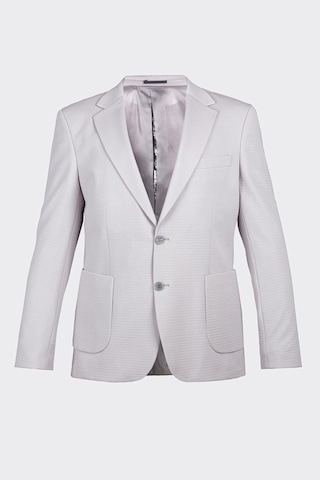 Gri Casual Slim Fit Bi-stretch Ceket Gri