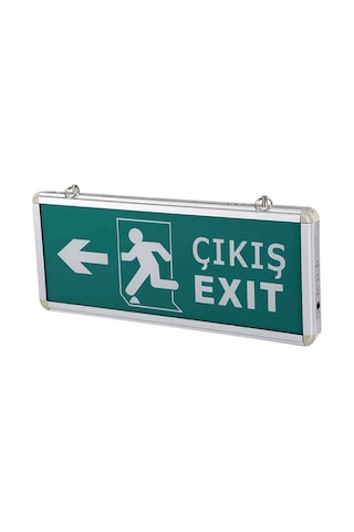 Cata Ct-9170 3 Watt Acil Çıkış Exıt Levhası Sola Ledli Şarjlı-14130