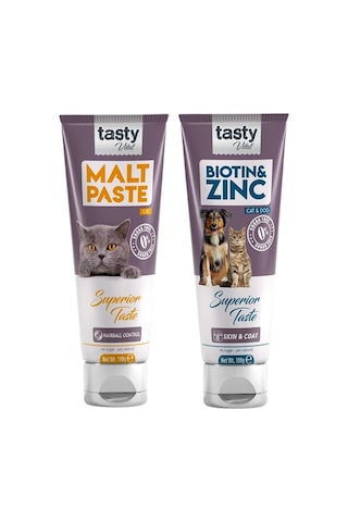 Kedi Malt Paste Tüy Yumağı Önleyici 100 Gr Ve Biotin Çinko Deri Tüy Destekleyici 100 Gr Kedi Malt Paste Tüy Yumağı Önleyici 100 Gr Ve Biotin Çinko Deri Tüy Destekleyici 100 Gr