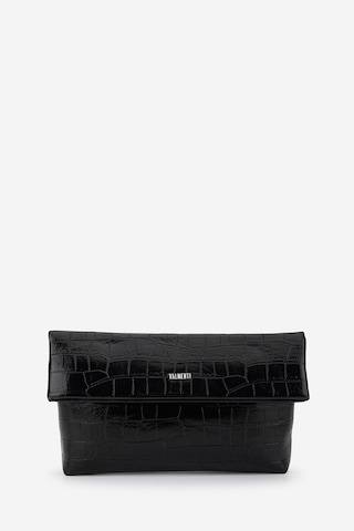 Valmenti Kadın Suni Deri Siyah Kroko Clutch Çanta 921 7484 Bn Cnt Sk26-27 Sıyah Kroko