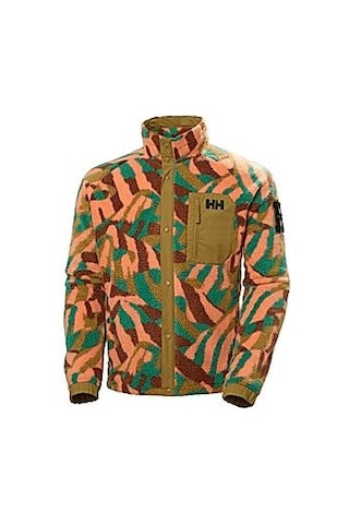 Helly Hansen Panorama Printed Pile Snap Mont Erkek Polar-28824-turuncu