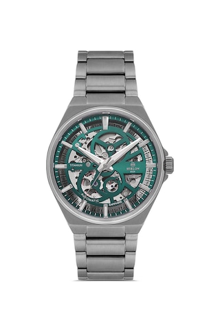 Hislon Automatic Sd157v-15ss Erkek Kol Saati Gri