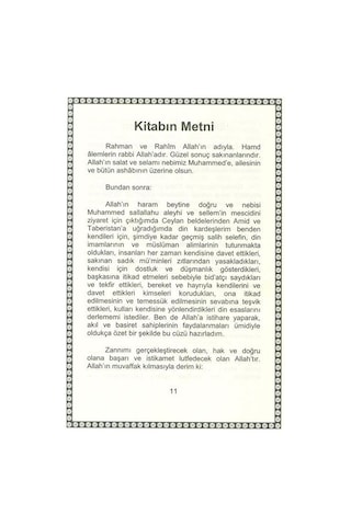 Hadis Ashabının Selefinin Akidesi / Ebu Osman Es-sabuni