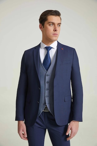 D's Damat Slim Fit Lacivert Armürlü Takim Elbise Kombinli 3efy5kmbn0571 Lacivert