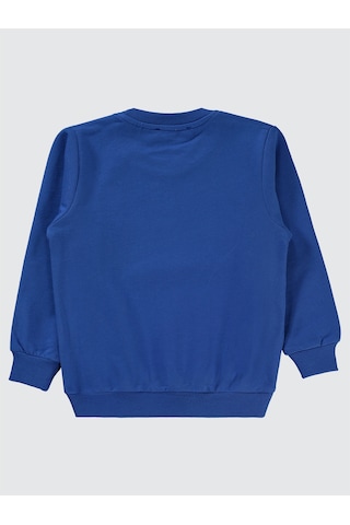 Ben10 Erkek Çocuk Sweatshirt 2-5 Yaş Saks Saks Mavisi