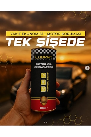 Hsgl Lubran Motor Oil Ekonomizer 400ml Motor Koruyucu Yağ Katkısı Performans Artırıcı Ses Azaltıcı