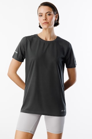 Genius Store Kadın Nem Emici Hızlı Kuruma Atletik Teknik Performans Spor T-shirt Drıfıt-kısakol Füme