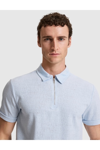 Pierre Cardin Erkek Açık Mavi Tişört 50321152-vr003