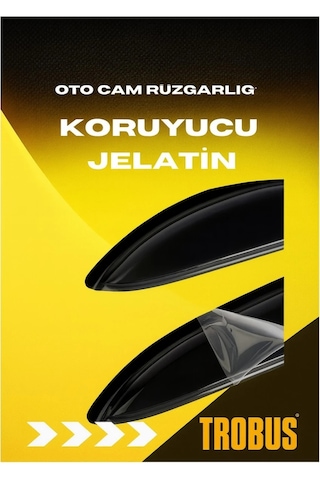 Volkswagen Caravelle Vıp 2006 Piano Black Siyah Cam Rüzgarlığı 2'li
