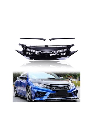 Honda Civic Ön Panjur Seti Fc5/Fk7 2015-2021
