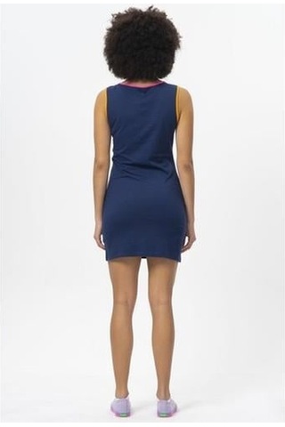 Over-Q Benetton Elbise-Lacivert