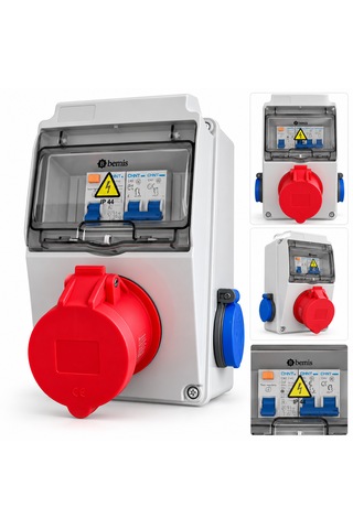 Enerjius 7.4 Kwkk Elektrikli Araç Şarj Kombinasyon Panosu 7.4 Kw