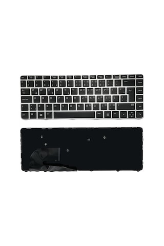 HP Uyumlu EliteBook 840 G3 G4 Notebook Klavyesi - Siyah - TR