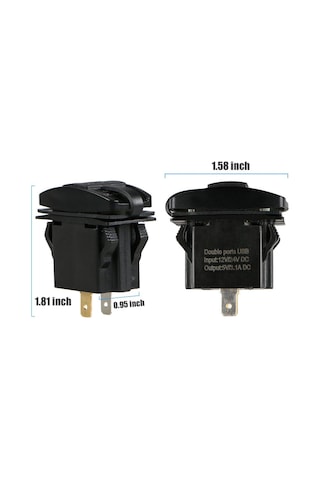 Marin Tip Çiftli Usb Switch Tekne Vs