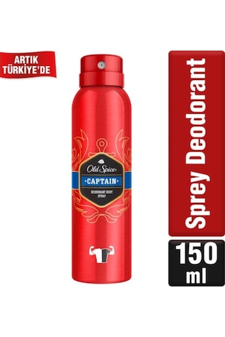 Old Spice Captain Deodorant Sprey 150 ML x 2