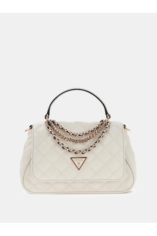 Guess Giully Ii Zincirli Kadın Omuz Çantası Hwqg9673190 Krem