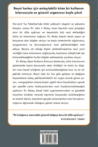 Beyin Kullanım Kılavuzu - John J. Ratey - Pegasus