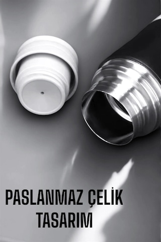 Hubrendy Tekno 500 Ml Kapasiteli Taşınabilir Basınçlı Termos Seti Günlük Kullanım İçin İdeal Diğer