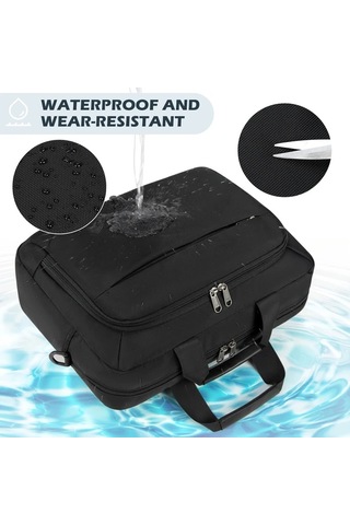 Xuweiwei Nubıly Erkek 15.6 Inç Yüksek Kaliteli Siyah Nylon Dizüstü Bilgisayar Çantası "value":"mavi"