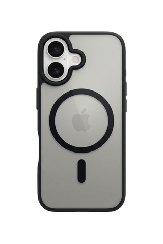 Ps iPhone Uyumlu 17 Mist Serisi Magsafe Kılıf - Siyah