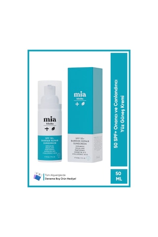 Mia Klinika Bariyer Güçlendirici Nemlendirici Güneş Kremi SPF50+ 50 ML