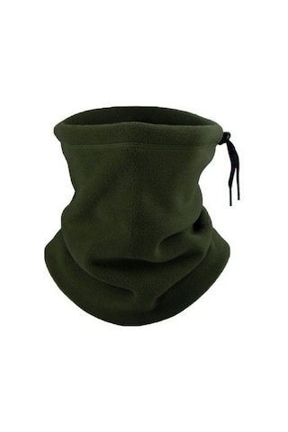 Kadın Erkek Polar Boyunluk Kışlık İpli Bere Termal Sıcak Unisex 001