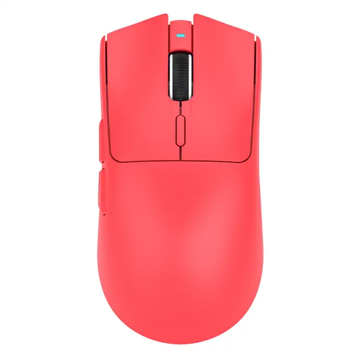 Attack Shark X1 Kırmızı Şarj İstasyonlu Touchpadli Kablosuz Gaming Mouse As-x1-red