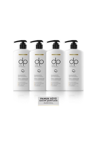 Dp Daily Perfection Şampuan Pamuk Sütü 4 x  800 ML