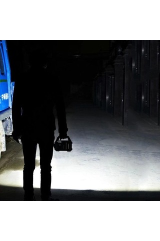 Novahub Taşınabilir Super Parlak Led Çalışma Işığı Kamp Işığı Güneş Usb Şarj El Feneri Soğuk Siyah Siyah