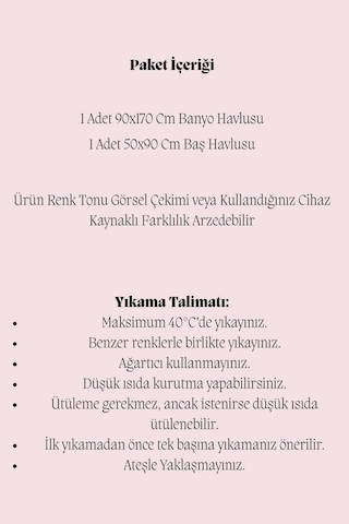 Bicomi Ultra-soft Premium Spa Serisi: Islaklık Bırakmayan 2 Li Battal Banyo Havlu Takımı Somon